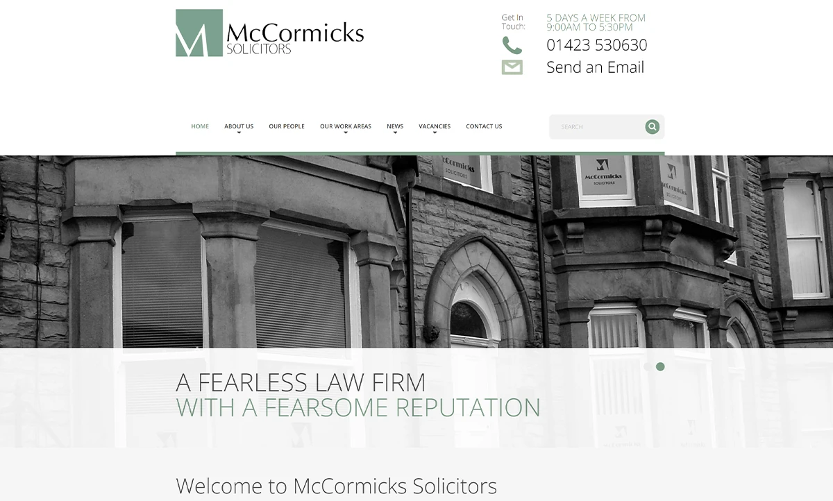 McCormicks Website